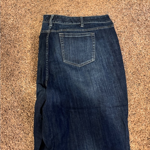 Torrid Plaid Distressed Jeans - Picture 6 of 7